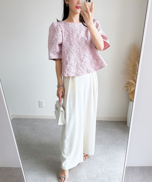 ✨特別価格✨アルベロベロ　ジャガードトップス 楽天市場】【40％OFF SALE】アルベロベロ(Alberobello