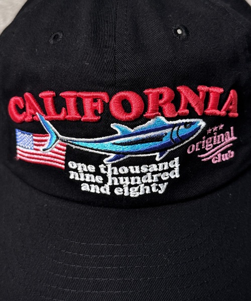 CALIFORNIA OUTFITTERS(カリフォルニア アウトフィッターズ)の「5A6 コットン 刺繍 ロゴキャップ(キャップ・レディース・ワイン/ピンク/ライトブルー/ブラック・ONESIZE)」の15枚目の写真