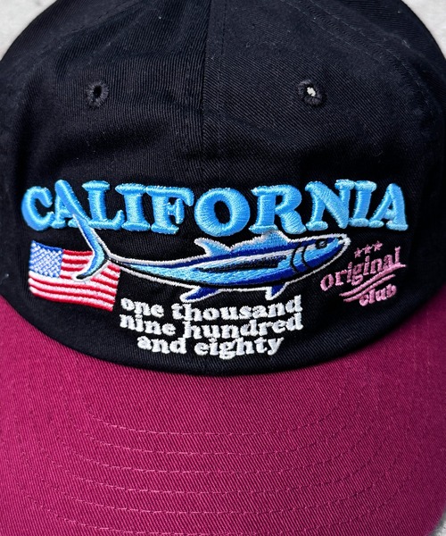CALIFORNIA OUTFITTERS(カリフォルニア アウトフィッターズ)の「5A6 コットン 刺繍 ロゴキャップ(キャップ・レディース・ワイン/ピンク/ライトブルー/ブラック・ONESIZE)」の19枚目の写真