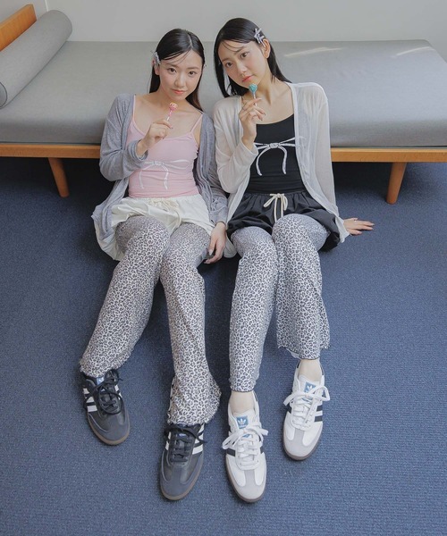 3.3 Field Trip （3.3フィールドトリップ）の「3.3 Field Trip／リボンプリントキャミ（キャミソール・レディース・ホワイト/ブラック/ピンク・FREE）」の13枚目の写真