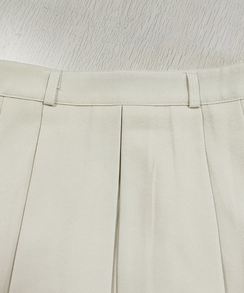 Doux Belle（ドゥーベル）の「Aラインフレアロングスカート（スカート・レディース・ブラック/ベージュ/グレー・MEDIUM）」の14枚目の写真