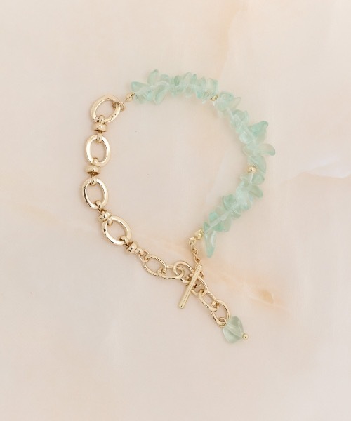 【中古】 Ritmo En El Corazon セリア・クルースレイ・バレット BASICKS / ベイシックス】HEART SHAPED BRACELET（ブレスレット