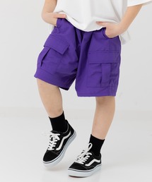 chil2 | ナイロンカーゴハーフパンツ(カーゴパンツ)