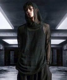 RICH（リッチ）の「【RICH】Mesh Hoodie / 【リッチ】メッシュフードトップス（Tシャツ/カットソー・メンズ）」