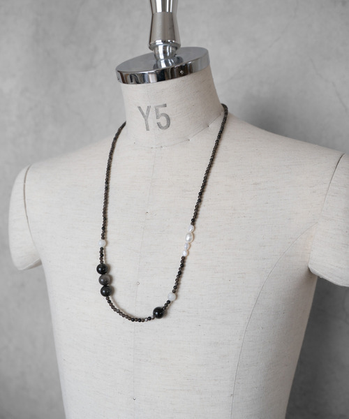ラスト❗️素晴らしい天珠ネックレス SENTI センティ / 'JYUZU' NECKLACE&BRACELET 天然石”数珠