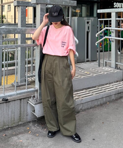 「SEADAM」 半袖Tシャツ LARGE ホワイト レディース