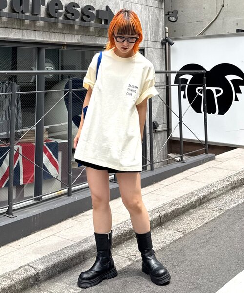 SEADAM（シーダム）の「【SEADAM】〈UNISEX〉ルアーコレクションTEE（Tシャツ/カットソー・メンズ・アイボリー/グリーン/ピンク/ホワイト・MEDIUM/LARGE/X-LARGE/XX-LARGE）」の9枚目の写真
