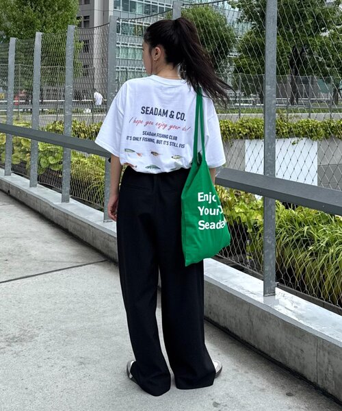 SEADAM（シーダム）の「【SEADAM】〈UNISEX〉ルアーコレクションTEE（Tシャツ/カットソー・メンズ・アイボリー/グリーン/ピンク/ホワイト・MEDIUM/LARGE/X-LARGE/XX-LARGE）」の14枚目の写真