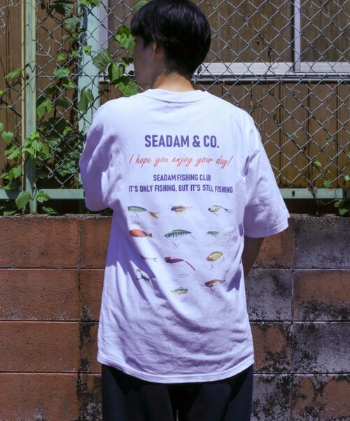 SEADAM（シーダム）の「【SEADAM】〈UNISEX〉ルアーコレクションTEE（Tシャツ/カットソー・メンズ・アイボリー/グリーン/ピンク/ホワイト・MEDIUM/LARGE/X-LARGE/XX-LARGE）」の15枚目の写真