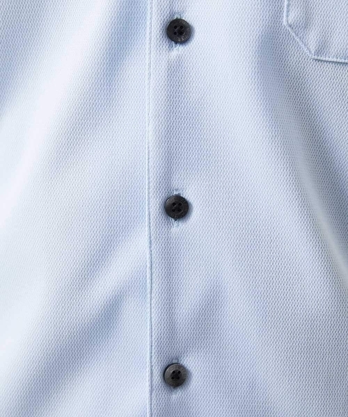 MICHEL KLEIN HOMME (ミッシェルクランオム)の「イージーケアドレス半袖シャツ(シャツ/ブラウス・メンズ・ホワイト/ライトブルー/ネイビー・MEDIUM/LARGE/X-LARGE)」の17枚目の写真