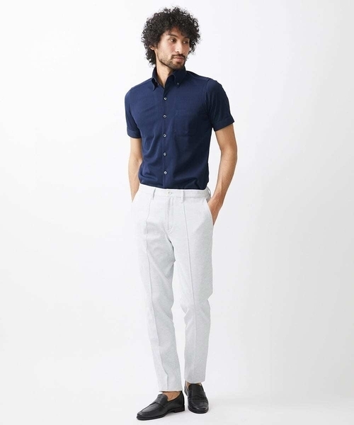 MICHEL KLEIN HOMME (ミッシェルクランオム)の「イージーケアドレス半袖シャツ(シャツ/ブラウス・メンズ・ホワイト/ライトブルー/ネイビー・MEDIUM/LARGE/X-LARGE)」の20枚目の写真