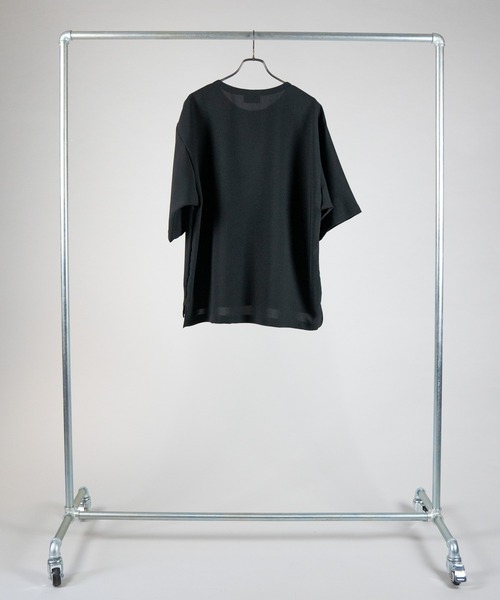 Iroquois（イロコイ）の「E TWILL STRETCH T-SHIRTS ツイルストレッチTシャツ（Tシャツ/カットソー・メンズ・ブラック/チャコールグレー/ブルー・1/2/3）」の7枚目の写真