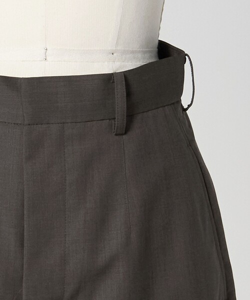 LOEFF（ロエフ）の「＜LOEFF＞トロピカルウール  ボンタン パンツ（その他パンツ・レディース・ブラウン/ブラック・00/0/1/2）」の22枚目の写真