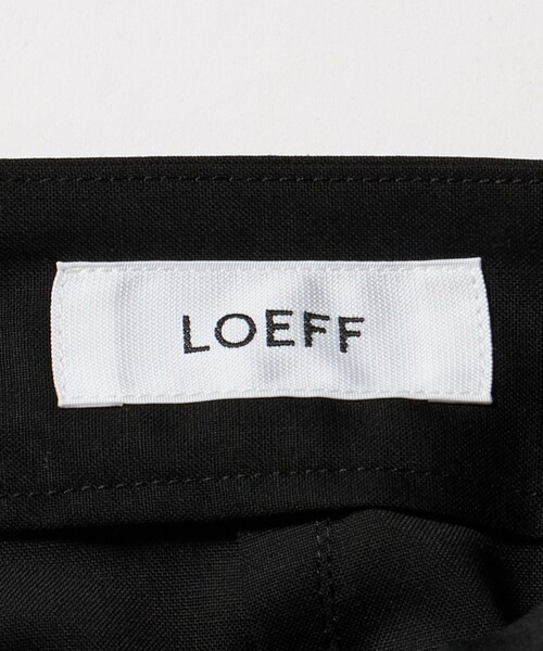 LOEFF（ロエフ）の「＜LOEFF＞トロピカルウール  ボンタン パンツ（その他パンツ・レディース・ブラウン/ブラック・00/0/1/2）」の17枚目の写真