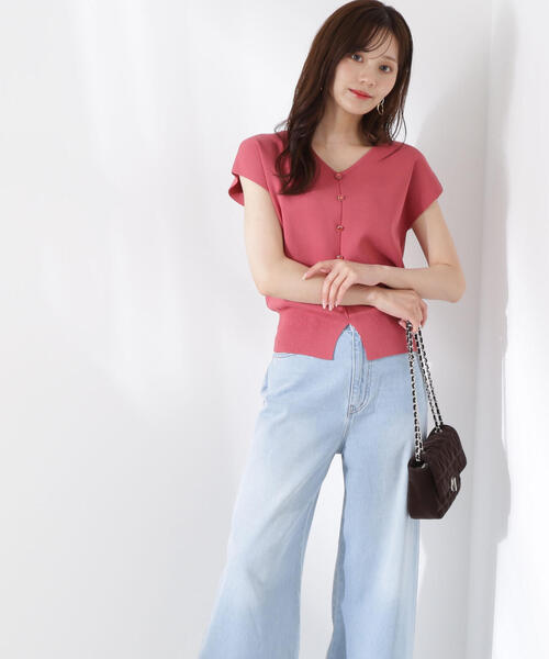 Ri-mama様　確認用 MOUSSY | ZIP UP RIB トップス (ニット ) |SHEL'TTER WEBSTORE