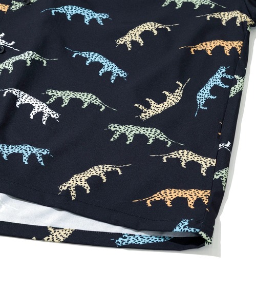 Revo.（レボ）の「Revo./レヴォ　アニマルパターン SSシャツ（シャツ/ブラウス・メンズ・ブルー/グリーン/イエロー/ブラック・LARGE/MEDIUM）」の15枚目の写真
