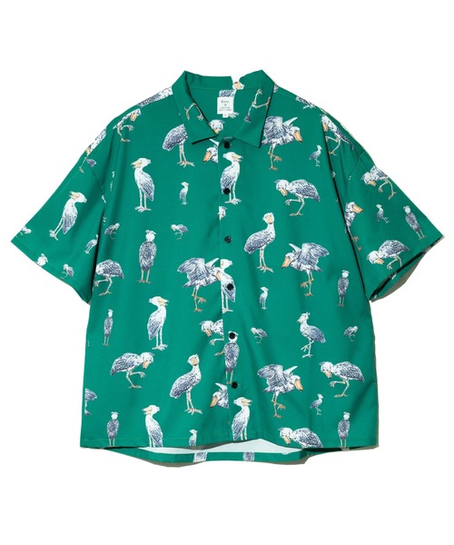 Revo.（レボ）の「Revo./レヴォ　アニマルパターン SSシャツ（シャツ/ブラウス・メンズ・ブルー/グリーン/イエロー/ブラック・LARGE/MEDIUM）」の7枚目の写真