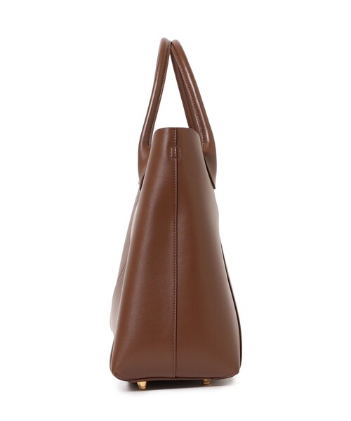 HASHIBAMI（ハシバミ）の「Hashibami / フェズ ヨコナガ A4バッグ（トートバッグ・レディース・ブラック/ダークブラウン・ONE SIZE）」の6枚目の写真