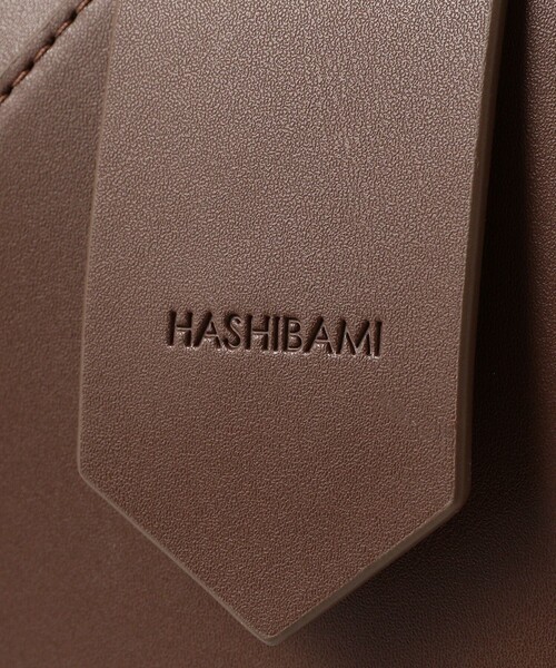 HASHIBAMI（ハシバミ）の「Hashibami / フェズ ヨコナガ A4バッグ（トートバッグ・レディース・ブラック/ダークブラウン・ONE SIZE）」の22枚目の写真