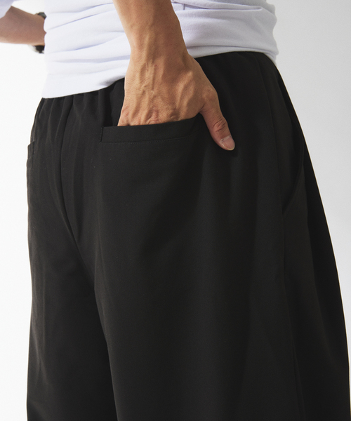 JOURNAL STANDARD relume（ジャーナルスタンダード　レリューム）の「ヒールカット ライトルーズスラックス（スラックス・メンズ・チャコールグレー/ブラック/ベージュ・SMALL/MEDIUM/LARGE）」の9枚目の写真