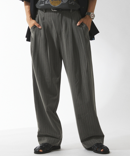 ヒールカット ライトルーズスラックス（スラックス）｜JOURNAL