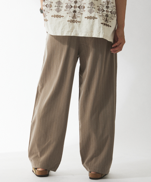 JOURNAL STANDARD relume（ジャーナルスタンダード　レリューム）の「ヒールカット ライトルーズスラックス（スラックス・メンズ・チャコールグレー/ブラック/ベージュ・SMALL/MEDIUM/LARGE）」の20枚目の写真