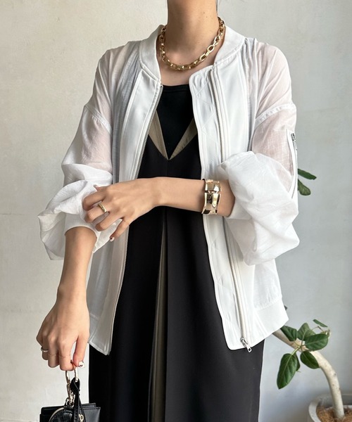 DOUDOU ジップブルゾン ジップブルゾン | DOUDOU(ドゥドゥ)レディース | PAL CLOSET