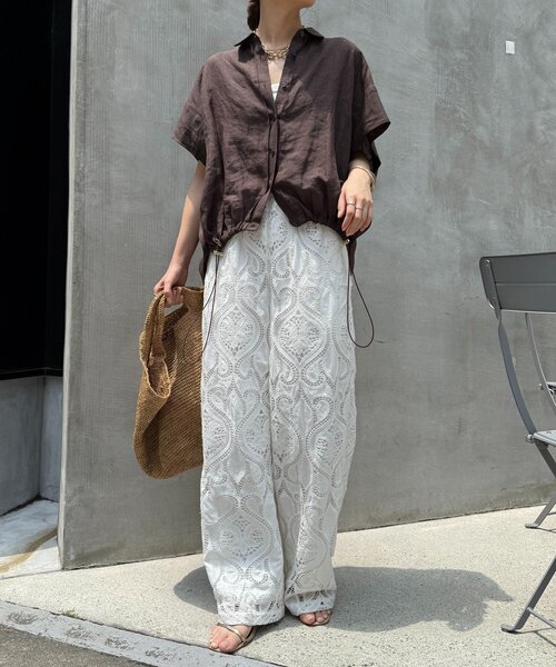 DouDou(ドゥドゥ)の「レースパンツ(その他パンツ・レディース・ホワイト/ブラック・FREE/TM)」の14枚目の写真