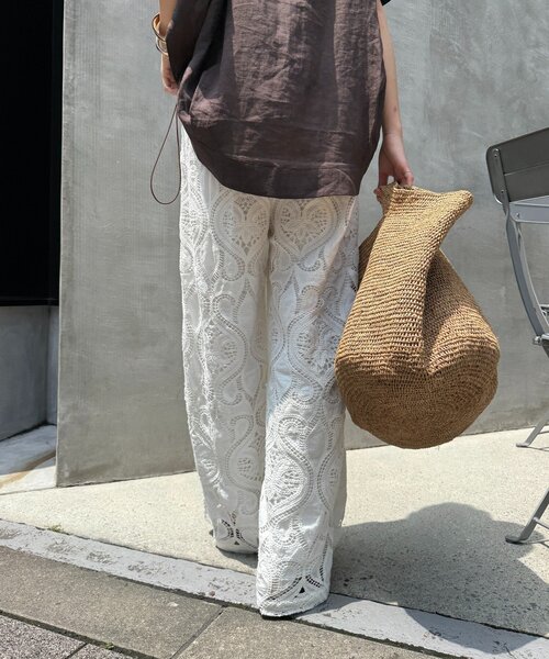 DouDou(ドゥドゥ)の「レースパンツ(その他パンツ・レディース・ホワイト/ブラック・FREE/TM)」の16枚目の写真