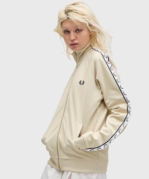 フレッドペリー ジップアップジャケット ブランド古着】ジップアップ