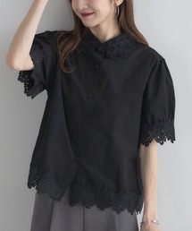 【ZOZO限定】レースシャツブラウス