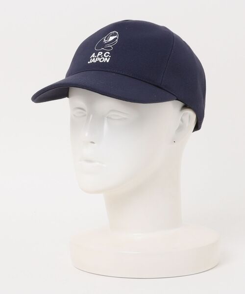 A.P.C.(アーペーセー)の「CASQUETTE EDEN ONIGIRI(キャップ・メンズ・ダークネイビー・S)」の3枚目の写真