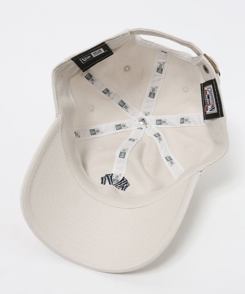 NEW ERA(ニューエラ)の「【NEW ERA(ニューエラ)】別注STRAP LOGO CC(WOMENS)(キャップ・レディース・オフホワイト/ベージュ/ブラウン・FREE)」の6枚目の写真