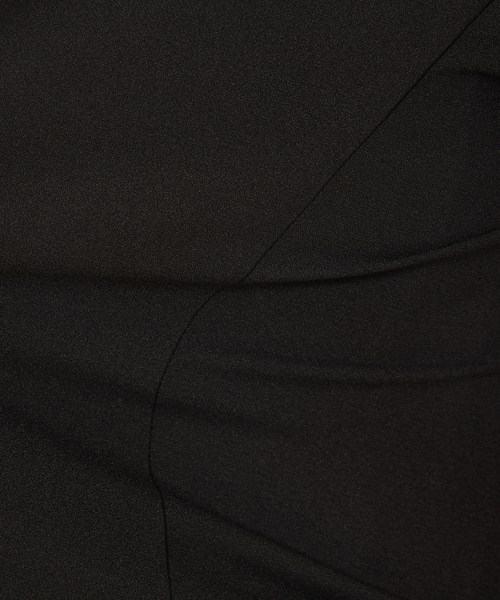 abahouse mavie（アバハウスマヴィ）の「【エニデイカセット・サマー】 ジョーゼットノーカラージャケット（ノーカラージャケット・レディース・ブラック/ダークネイビー・40/38/36）」の8枚目の写真