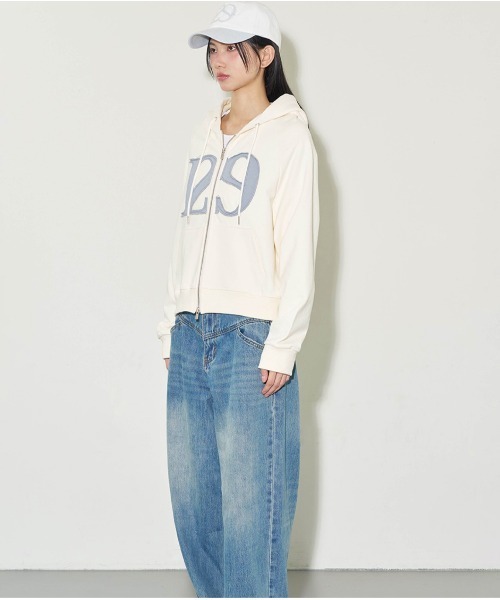 セール】◇ILLIGO◇ロゴ パッチ ジップアップ パーカー LOGO PATCH