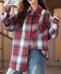 春夏にぴったり！チェック柄ゆったりトップス女子会やデートに最適なワンポイント入り 楽天市場】チェック（柄ワンポイント）（レディースファッション