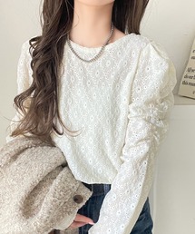 ミッソーニレディースレーストップス♡新品未使用♡① レース キャミソール 重ね着 トップス[品番：II000007008