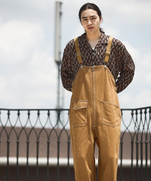 niko and...(ニコアンド)の「総柄オープンカラーシャツ(シャツ/ブラウス・メンズ・ネイビー/ブラウン・MEDIUM/LARGE)」の12枚目の写真