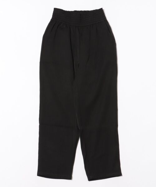 coca（coca）（コカ）の「【WEB限定セール】ウエストシャーリングサロペット（サロペット/オーバーオール・レディース・ライトベージュ/ブラック・M/S/L）」の3枚目の写真