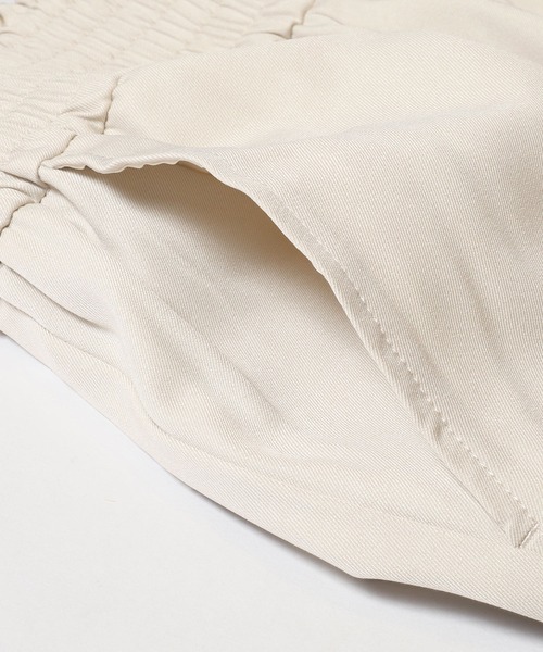 coca（coca）（コカ）の「【WEB限定セール】ウエストシャーリングサロペット（サロペット/オーバーオール・レディース・ライトベージュ/ブラック・M/S/L）」の19枚目の写真