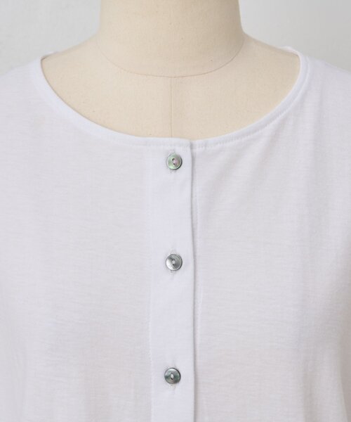 BEARDSLEY（ビアズリー）の「スラブショートカーディガン（カーディガン/ボレロ・レディース・グレー/ホワイト・FREE）」の22枚目の写真