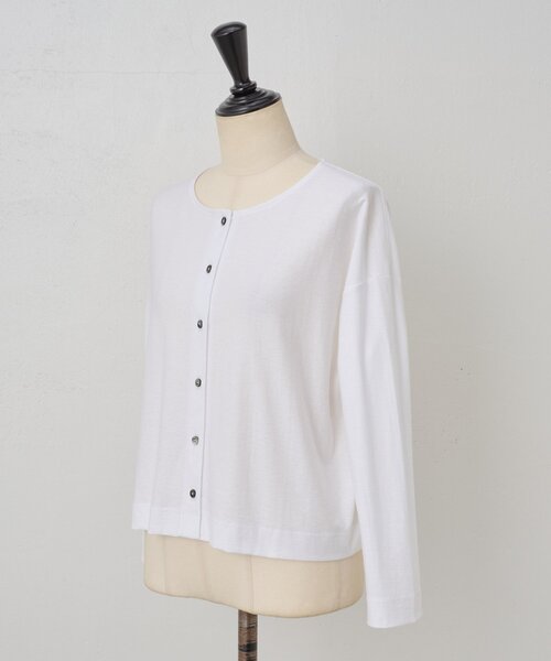 セール】スラブショートカーディガン（カーディガン/ボレロ