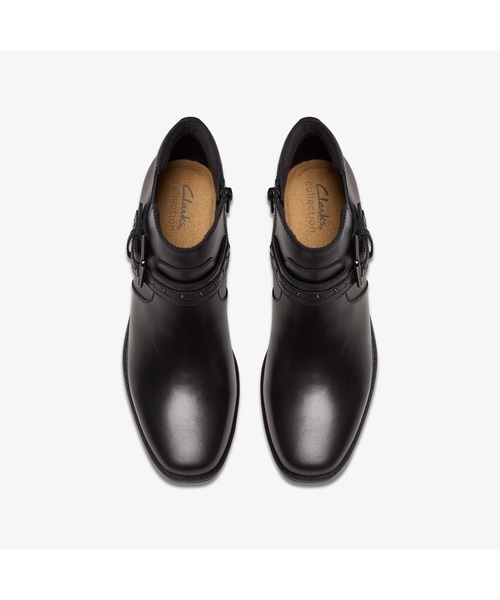Clarks(クラークス)の「Danyelle Wish / ダニウェルウィッシュ(ブラックレザー)(ブーツ・レディース・ブラック・UK6/UK5.5/UK5/UK4.5/UK4/UK3.5/UK3)」の6枚目の写真