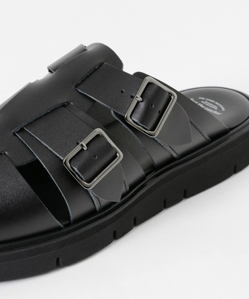 foot the coacher（フットザコーチャー）の「foot the coacher　GURKHA SANDALS（サンダル・メンズ・ブラック・8/10/9）」の6枚目の写真