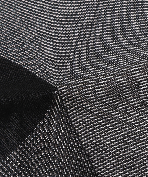 EDIFICE（エディフィス）の「マイクロボーダー（ソックス/靴下・メンズ・グリーン/ネイビー/ブラック/ブラウン系その他・FREE）」の6枚目の写真