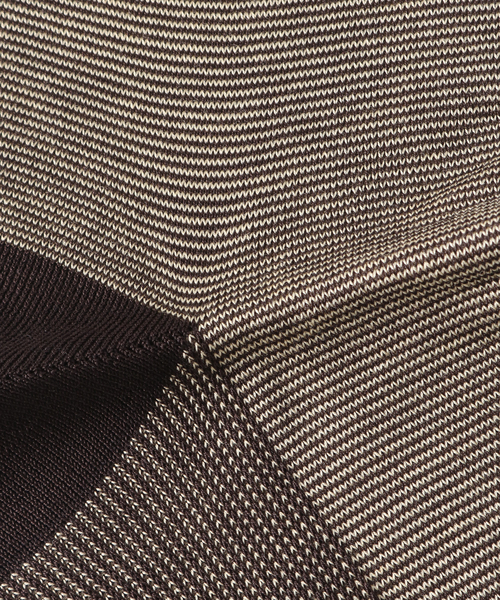 EDIFICE（エディフィス）の「マイクロボーダー（ソックス/靴下・メンズ・グリーン/ネイビー/ブラック/ブラウン系その他・FREE）」の5枚目の写真