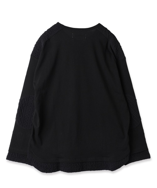 DISCOVERED（ディスカバード）の「ARAN xCUTSEWN（Tシャツ/カットソー・メンズ・ブラック/ホワイト・2）」の4枚目の写真