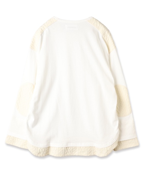 DISCOVERED（ディスカバード）の「ARAN xCUTSEWN（Tシャツ/カットソー・メンズ・ブラック/ホワイト・2）」の6枚目の写真