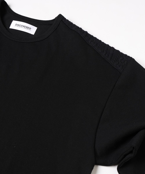 DISCOVERED（ディスカバード）の「ARAN xCUTSEWN（Tシャツ/カットソー・メンズ・ブラック/ホワイト・2）」の7枚目の写真