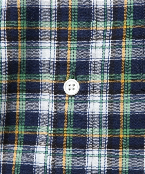 OUTLET（アウトレット）の「【CIAOPANIC TYPY】ネルヘリンボンチェックシャツ（シャツ/ブラウス・メンズ・ネイビー・MEDIUM）」の7枚目の写真